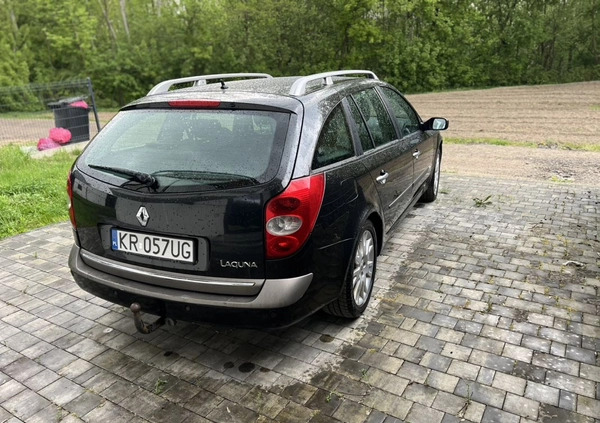 Renault Laguna cena 9500 przebieg: 305000, rok produkcji 2007 z Kraków małe 46